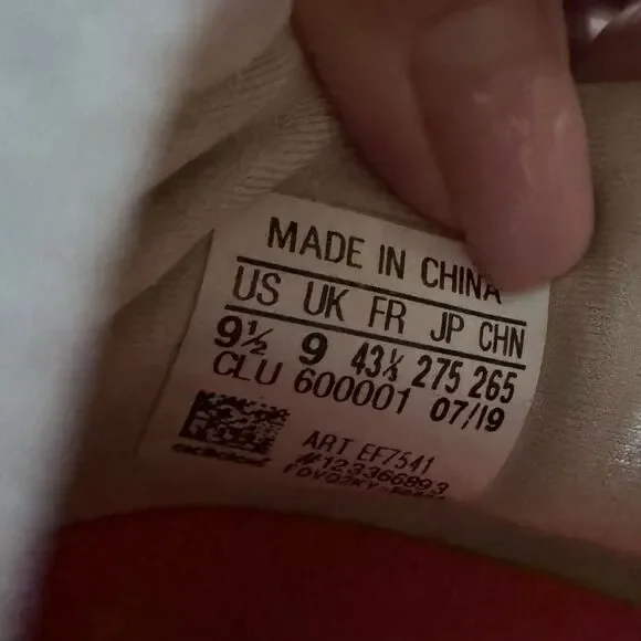 Adidas PulseBoost HD x Missoni 'Active Orange' Running Shoes EF7541 - Picture 9 of 9